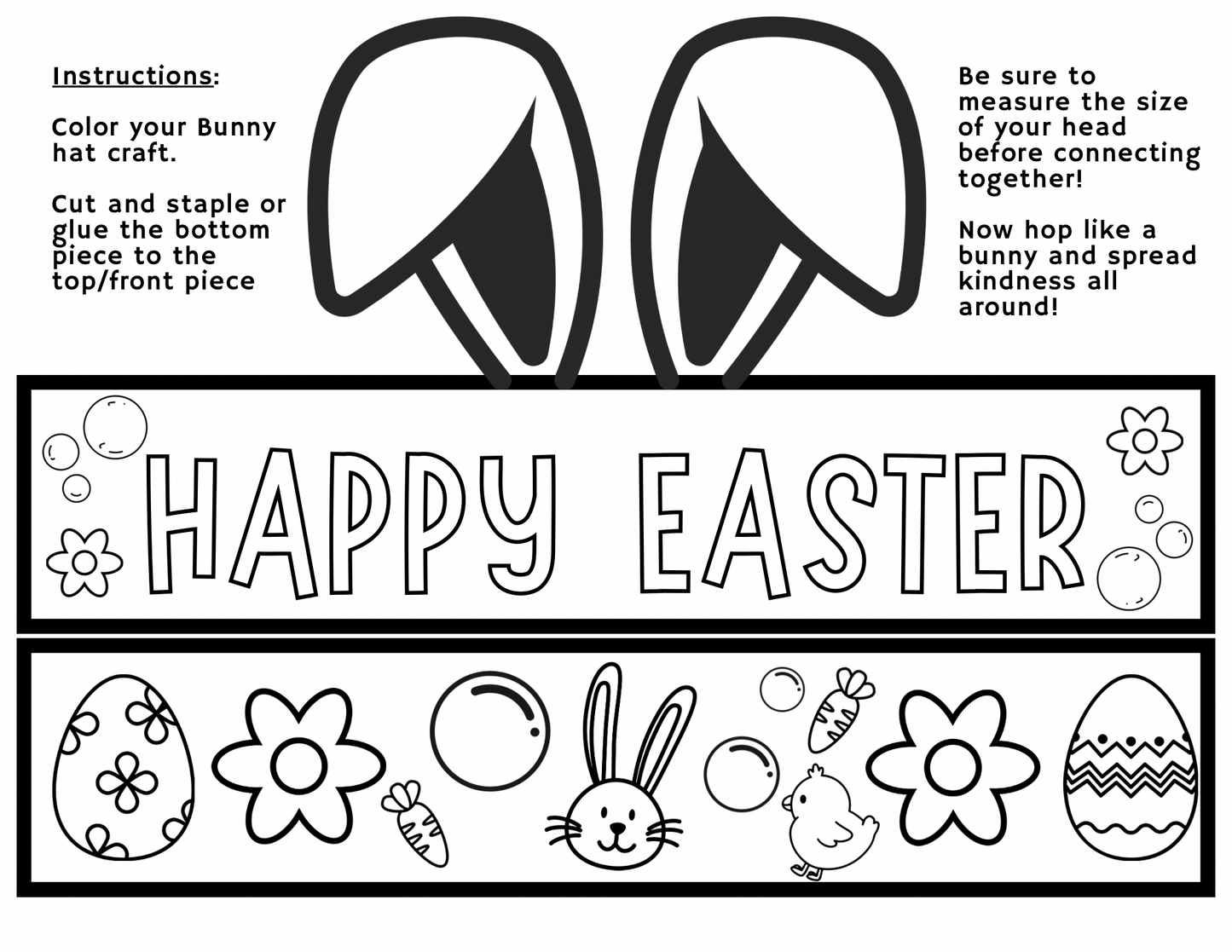 Printable Easter Activity Packet