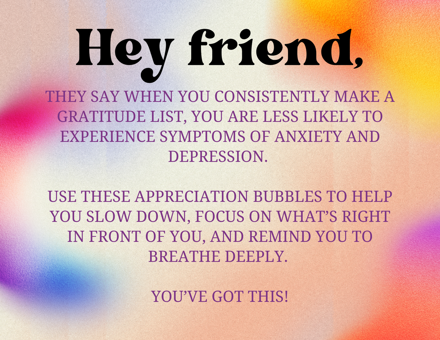 Gratitude Reminder
