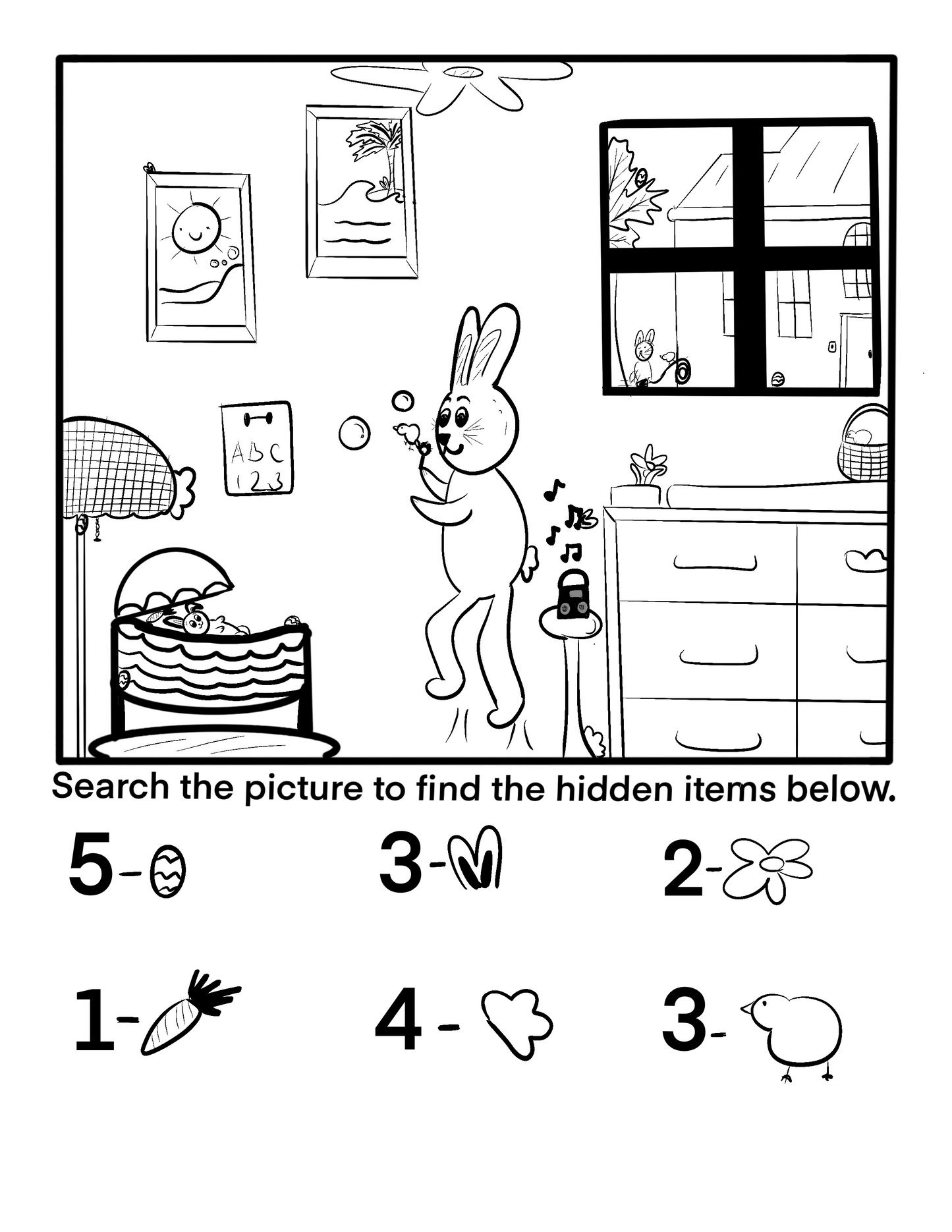 Printable Easter Activity Packet